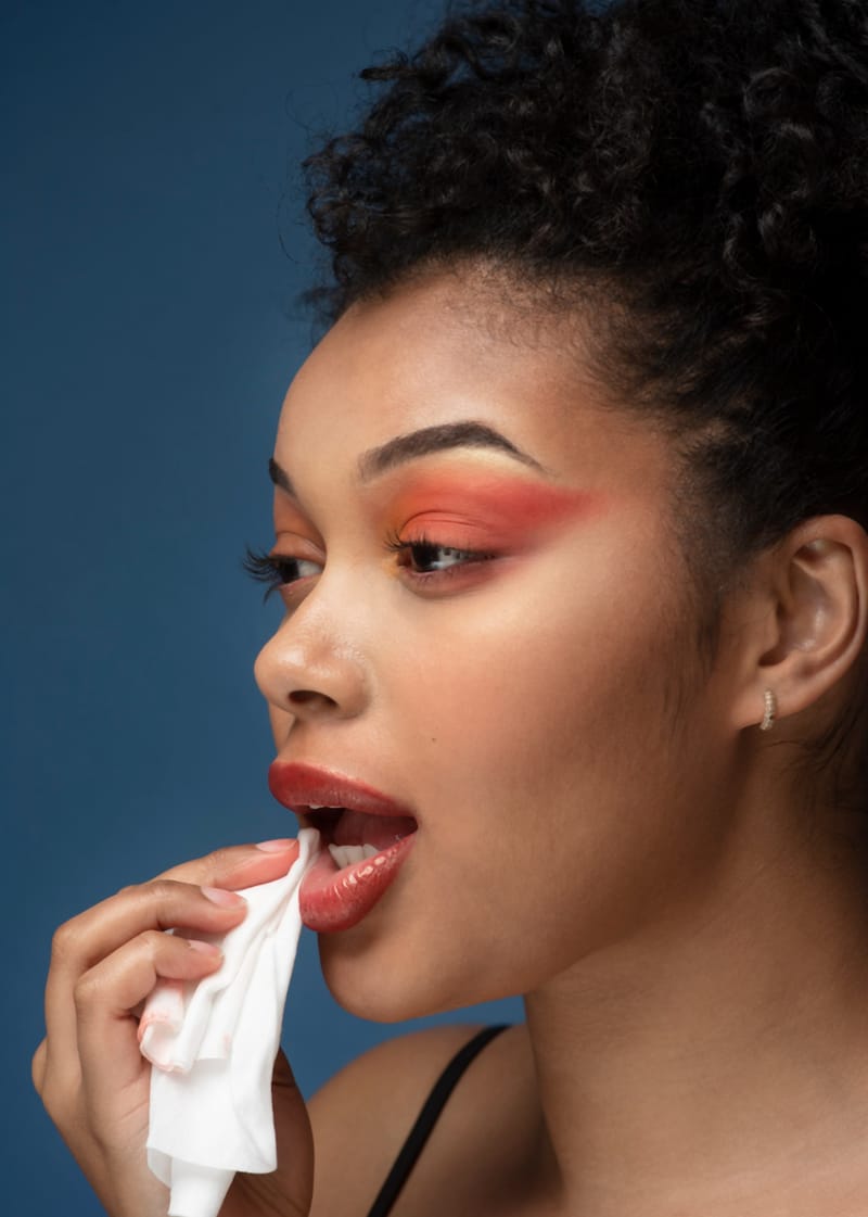 How do you remove Maybelline vinyl lipstick?